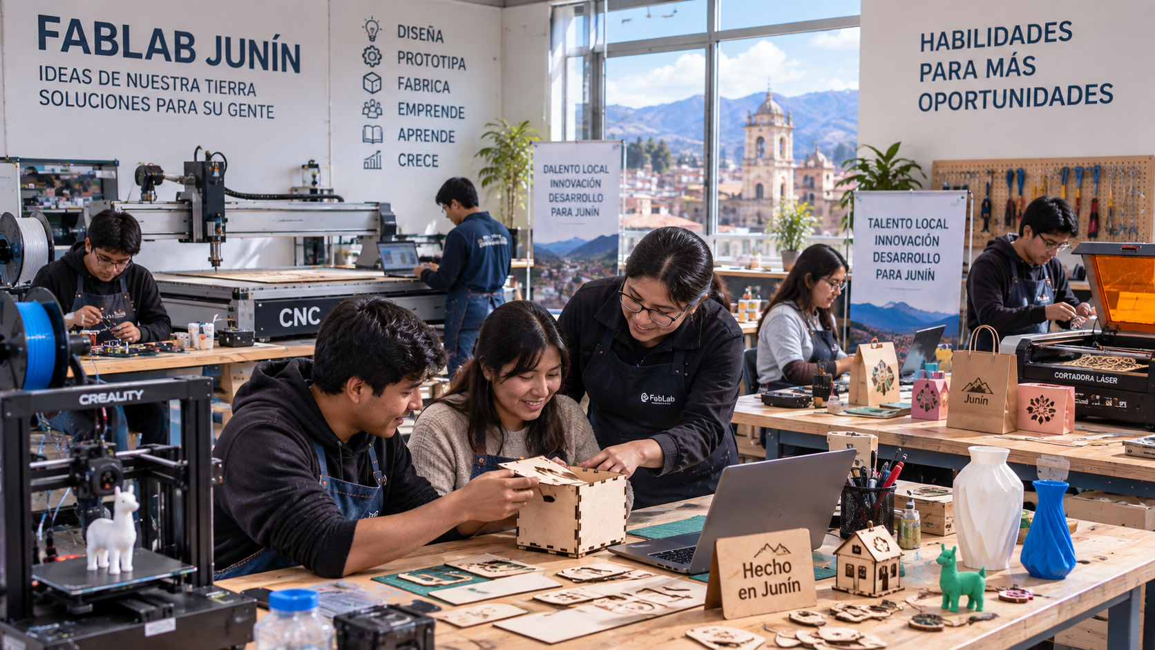 Portada de FabLab Junín